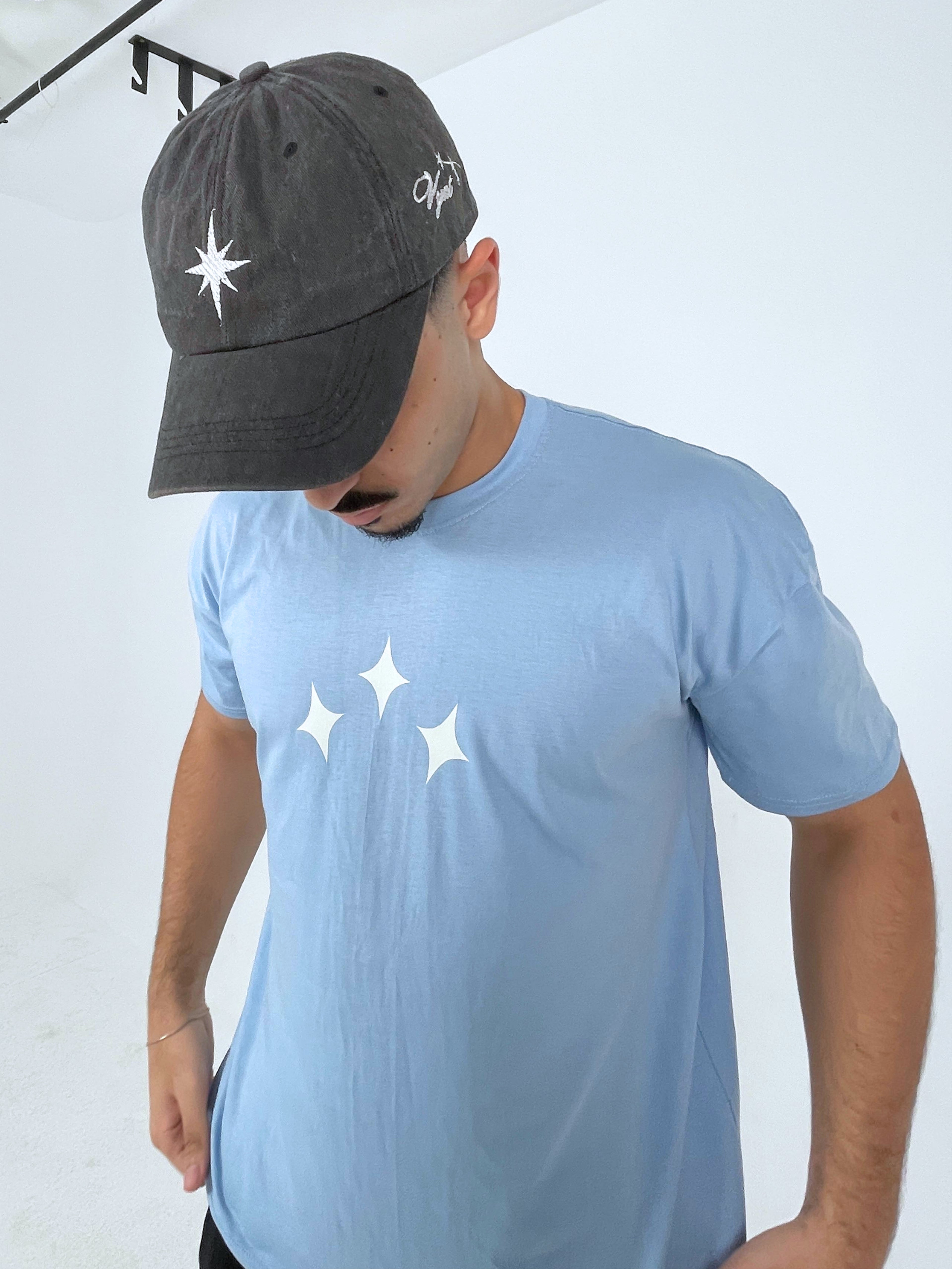 SKY BOXY FIT TEE