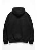 Black hoodie on a white background