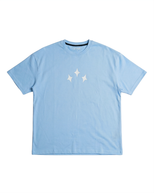 SKY BOXY FIT TEE