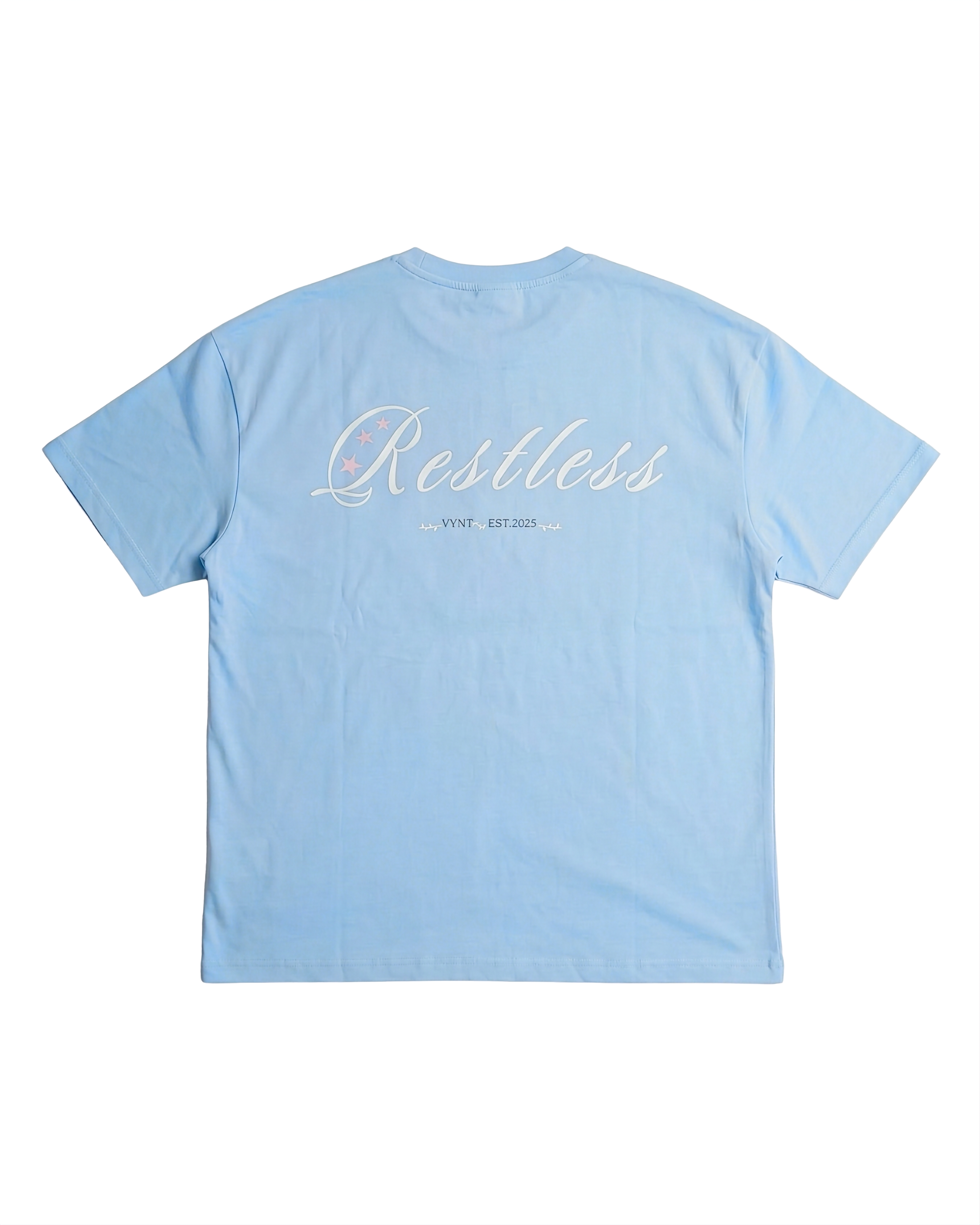 SKY BOXY FIT TEE